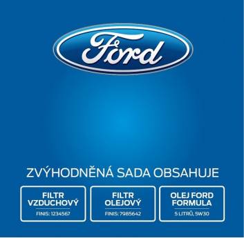 Servisní balíček Ford Fusion 1.4  