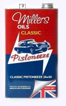 Millers Oils Classic Pistoneeze 20w50 5L 