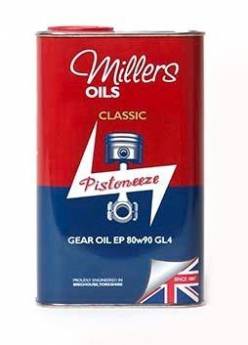Millers Oils Classic Gear Oil EP 80w90 GL4 1L 