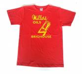 Tričko Millers Oils Brighouse červené XL