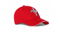 Baseballová čepice Ford Mustang červená z RPET