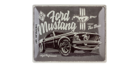 Plechový štítek Ford Mustang – The Boss