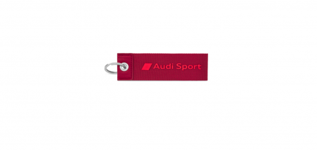 Přívěsek na klíče Audi Sport, červený 