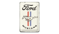Ford plech Mustang Horse & Stripes